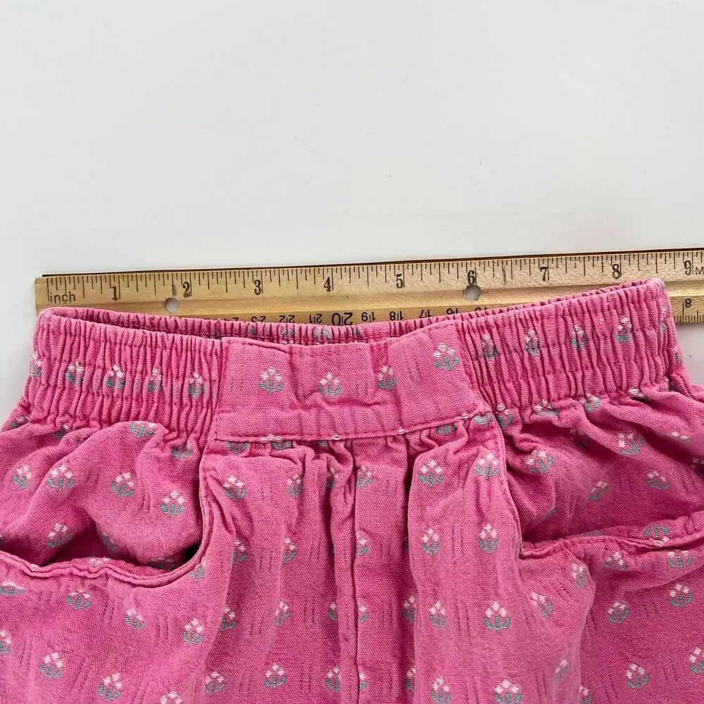 90s Osh Kosh B’Gosh Pink Floral Pants 1990s Vintage